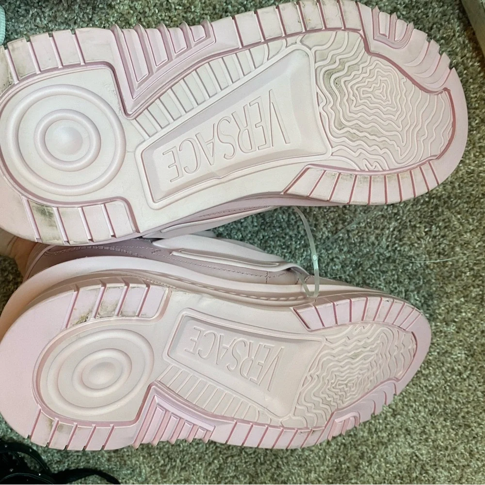 Versace Pink Medusa Sneakers